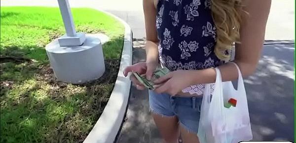  Rayna Rose banged by stranger for money